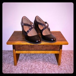 Clarks Black Mary Jane Style Size 9M